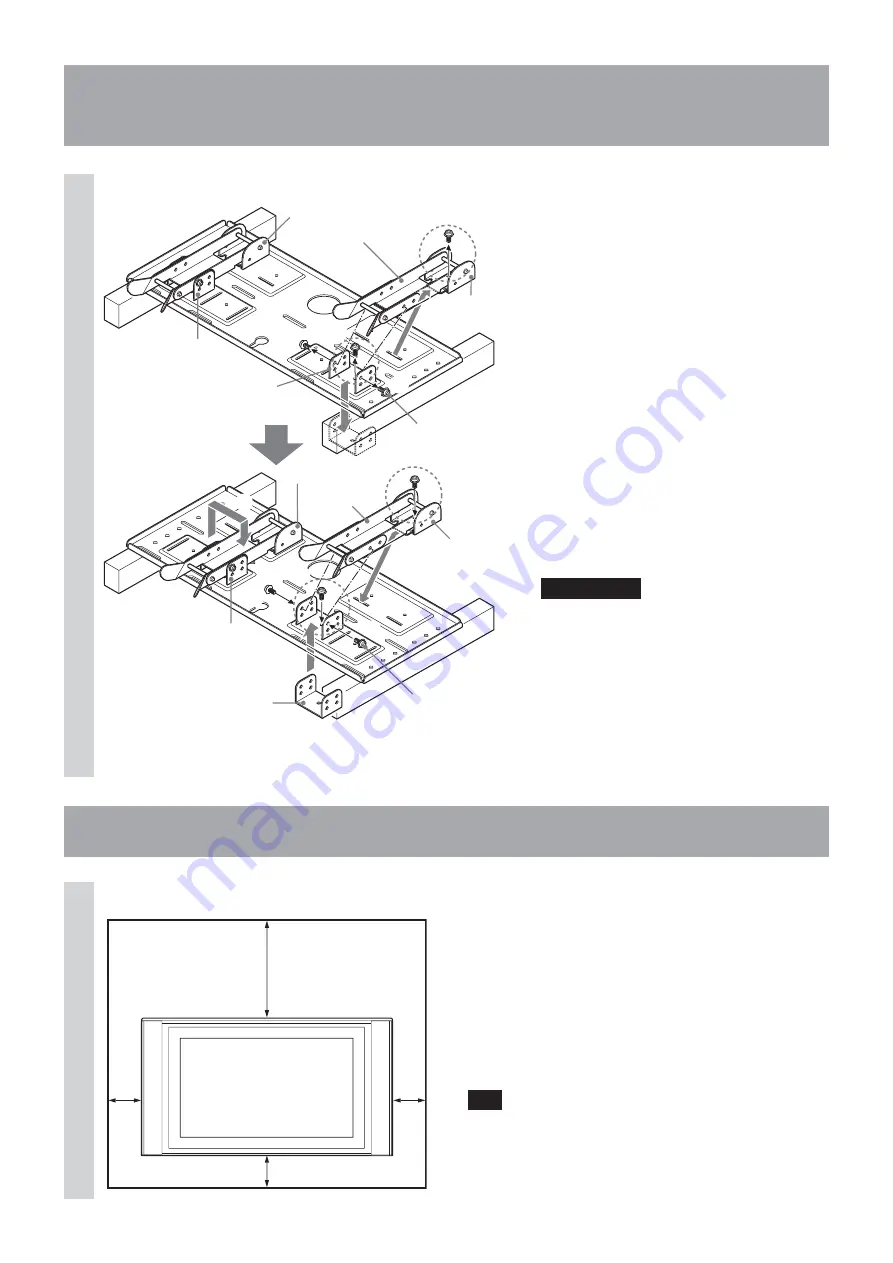 Sony SU-LW1 Instructions (SU-LW1 Wall-Mount Bracket) Instructions Manual Download Page 88