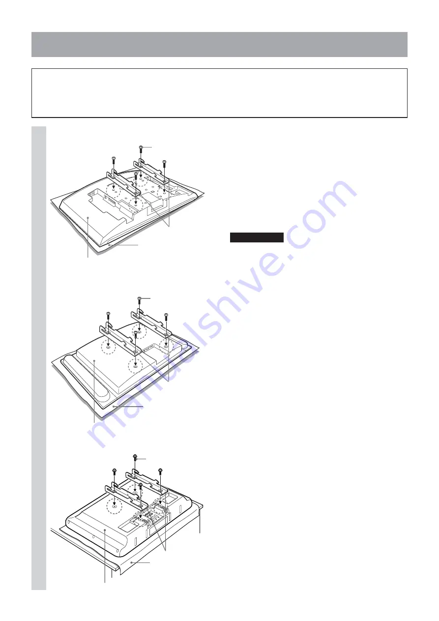 Sony SU-LW1 Instructions (SU-LW1 Wall-Mount Bracket) Скачать руководство пользователя страница 96