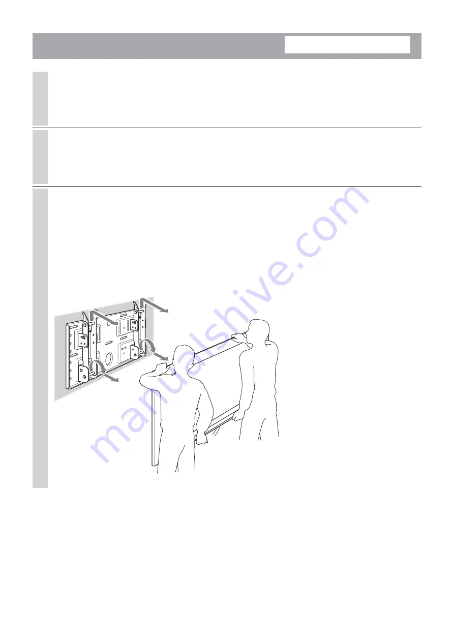 Sony SU-LW1 Instructions (SU-LW1 Wall-Mount Bracket) Скачать руководство пользователя страница 120