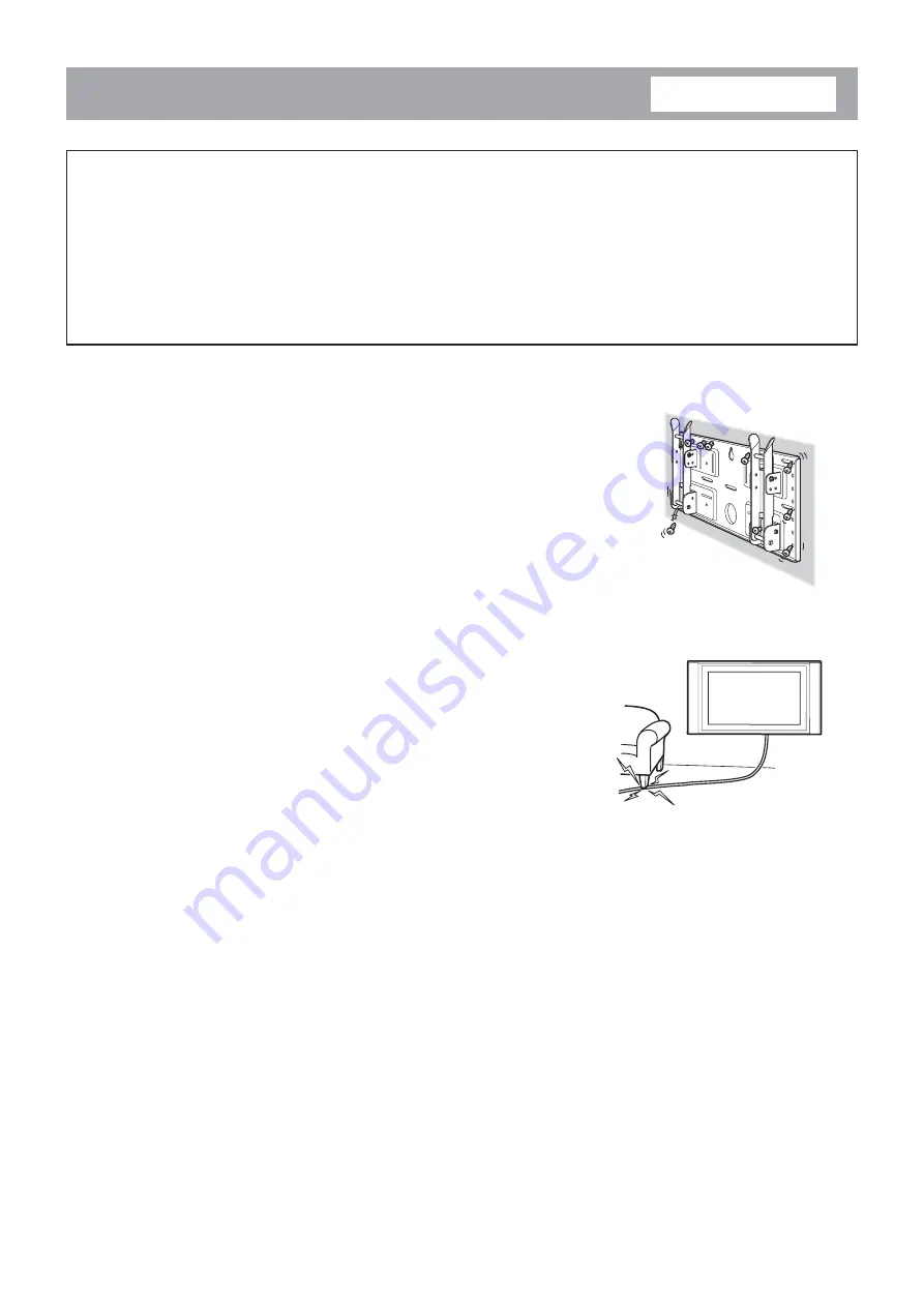 Sony SU-LW1 Instructions (SU-LW1 Wall-Mount Bracket) Instructions Manual Download Page 166