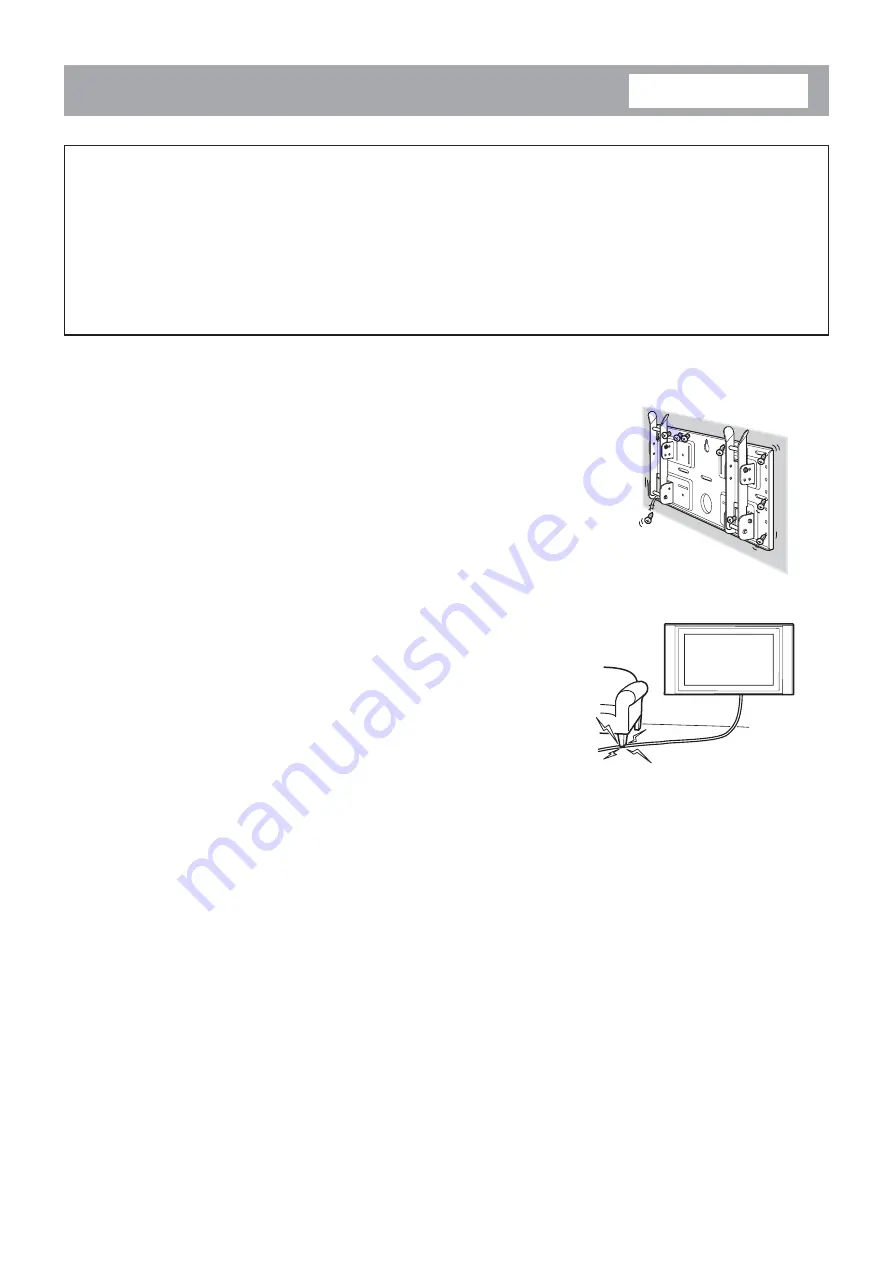 Sony SU-LW1 Instructions (SU-LW1 Wall-Mount Bracket) Instructions Manual Download Page 186