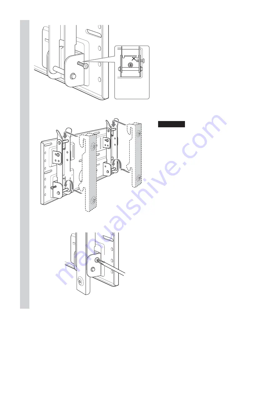 Sony SU-LW1 Instructions (SU-LW1 Wall-Mount Bracket) Скачать руководство пользователя страница 218