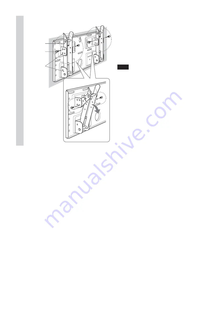 Sony SU-LW1 Instructions (SU-LW1 Wall-Mount Bracket) Instructions Manual Download Page 252