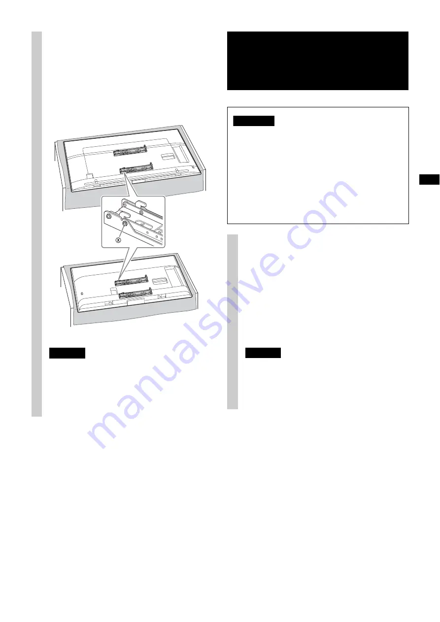 Sony SU-WL500 Instructions (SU-WL500 Wall-Mount Bracket) Installation Manual Download Page 101