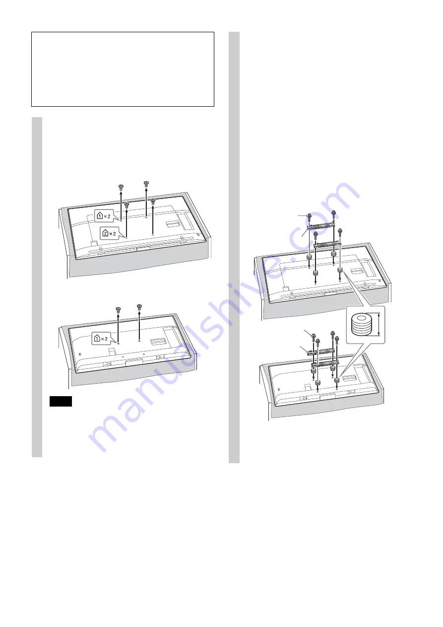 Sony SU-WL500 Instructions (SU-WL500 Wall-Mount Bracket) Installation Manual Download Page 142