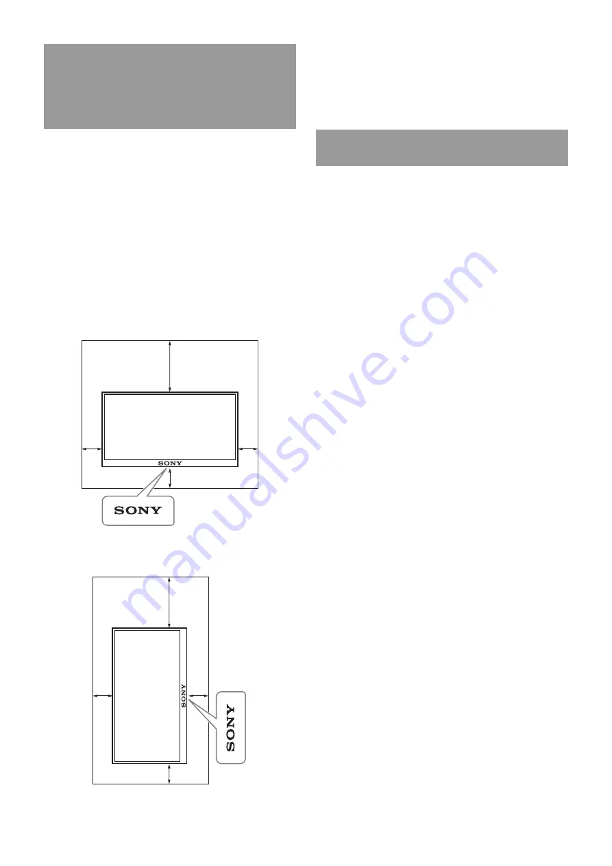 Sony SU-WL500 Instructions (SU-WL500 Wall-Mount Bracket) Installation Manual Download Page 192