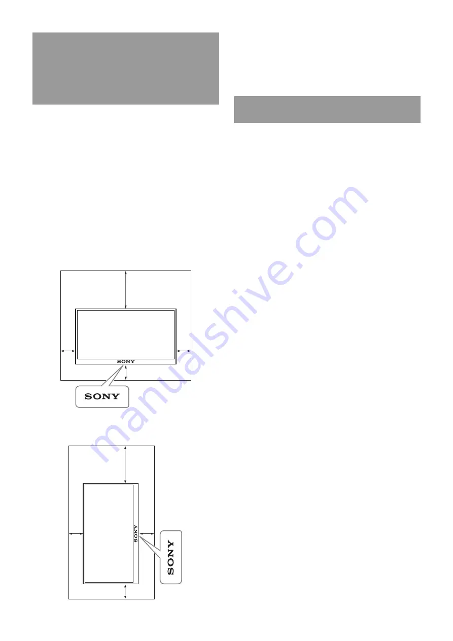 Sony SU-WL500 Instructions (SU-WL500 Wall-Mount Bracket) Installation Manual Download Page 232