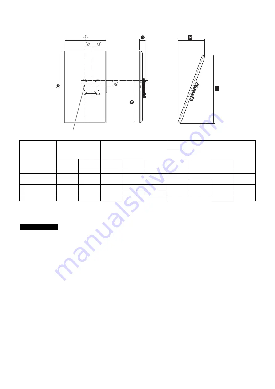 Sony SU-WL500 Instructions (SU-WL500 Wall-Mount Bracket) Installation Manual Download Page 268