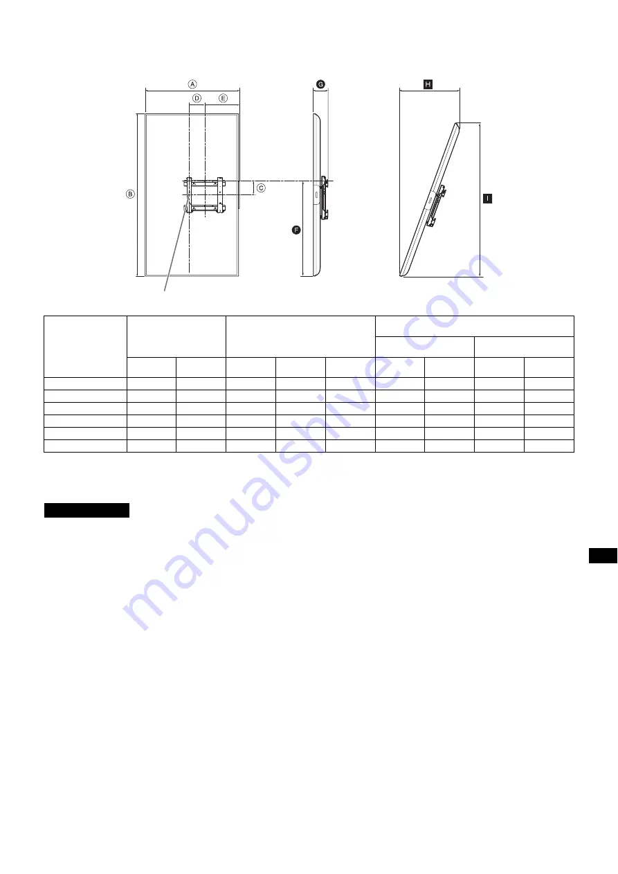 Sony SU-WL500 Instructions (SU-WL500 Wall-Mount Bracket) Installation Manual Download Page 369