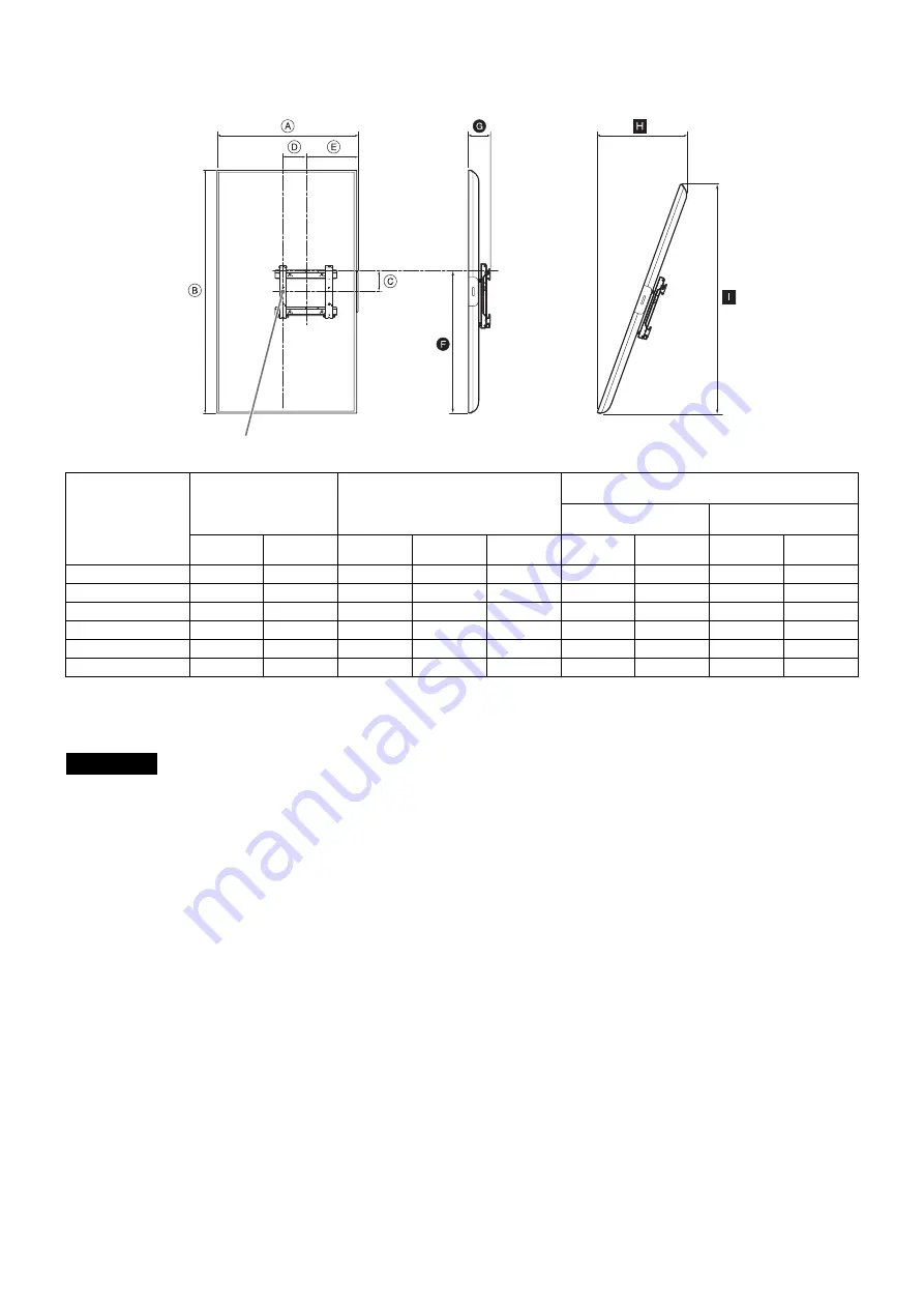 Sony SU-WL500 Instructions (SU-WL500 Wall-Mount Bracket) Installation Manual Download Page 512