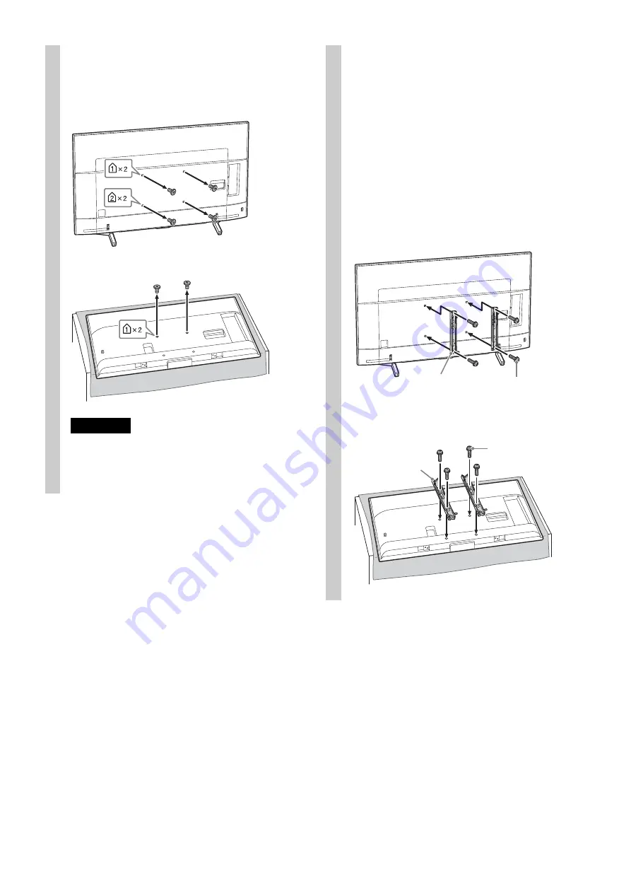 Sony SU-WL500 Instructions (SU-WL500 Wall-Mount Bracket) Installation Manual Download Page 518