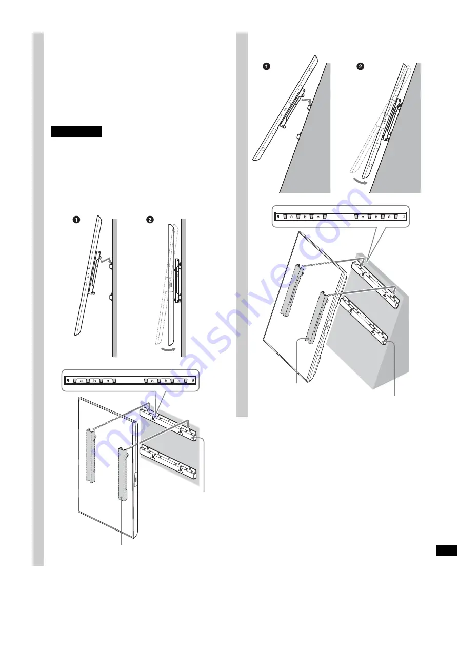 Sony SU-WL500 Instructions (SU-WL500 Wall-Mount Bracket) Installation Manual Download Page 529