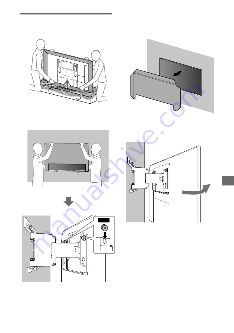 Sony SU-WL840 Installation Information Download Page 57