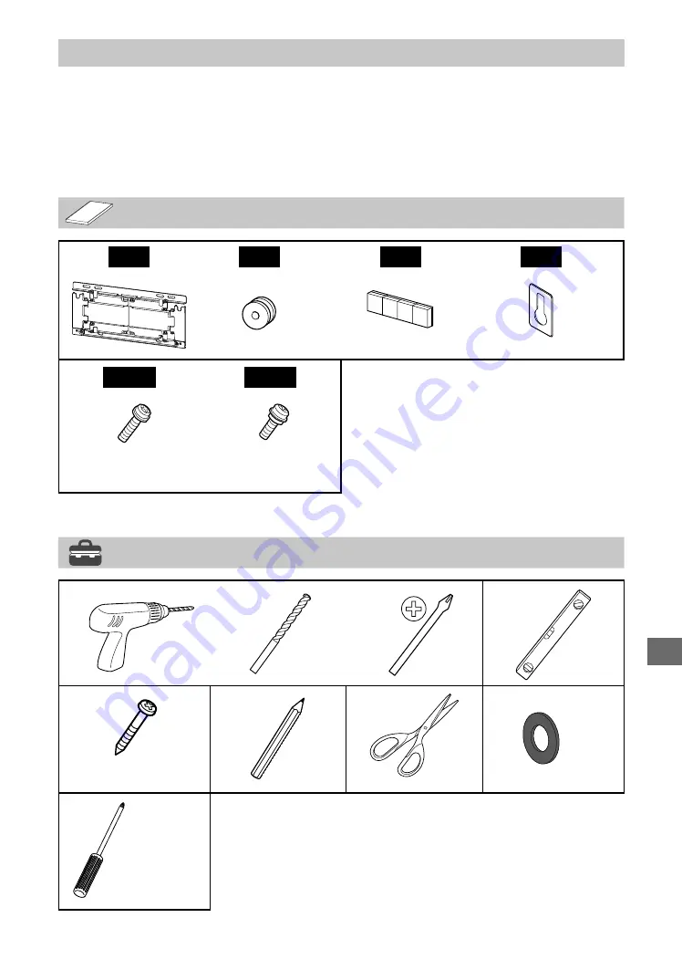 Sony SU-WL840 Installation Information Download Page 235