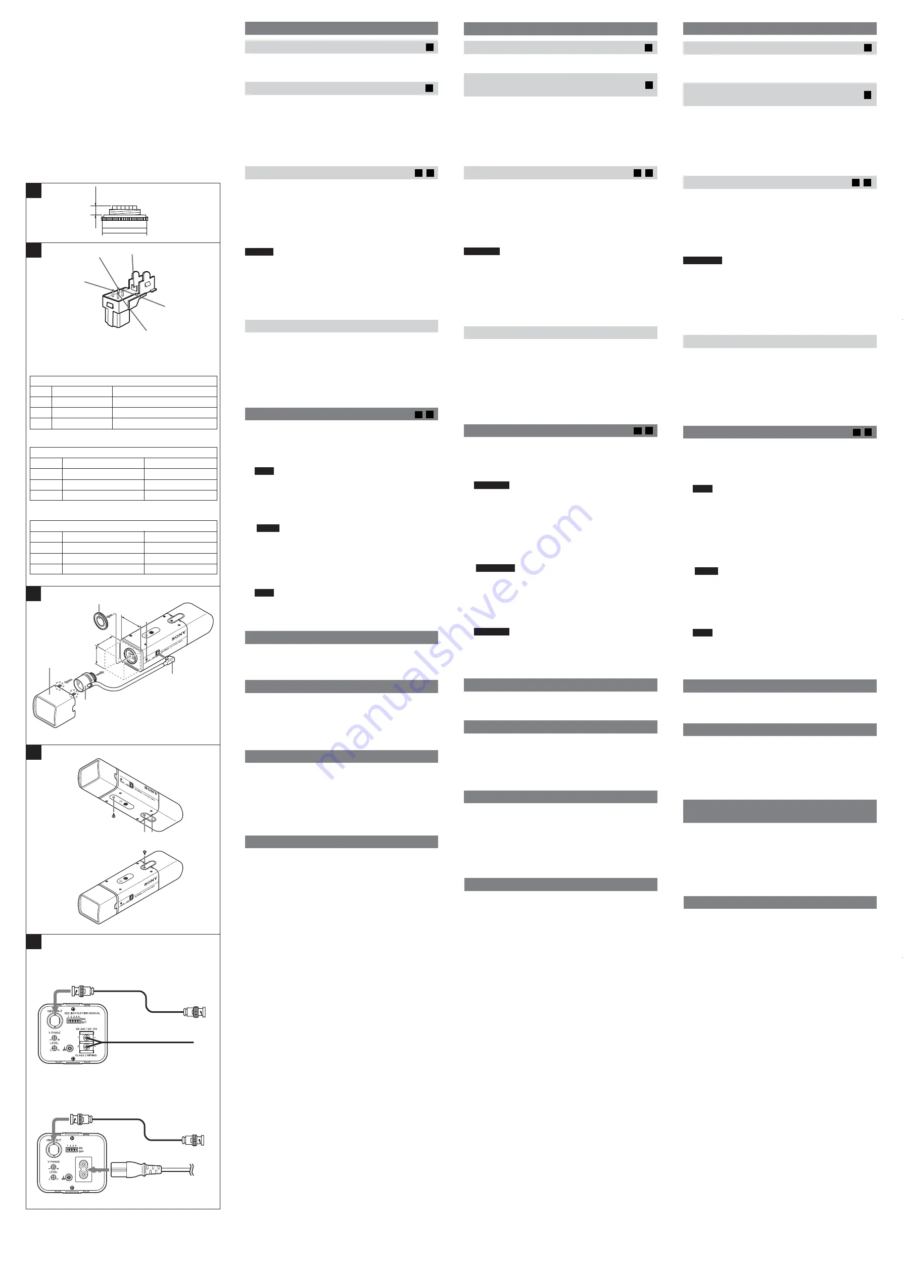 Sony SuperExwave SSC-E453 Operating Instructions Download Page 2