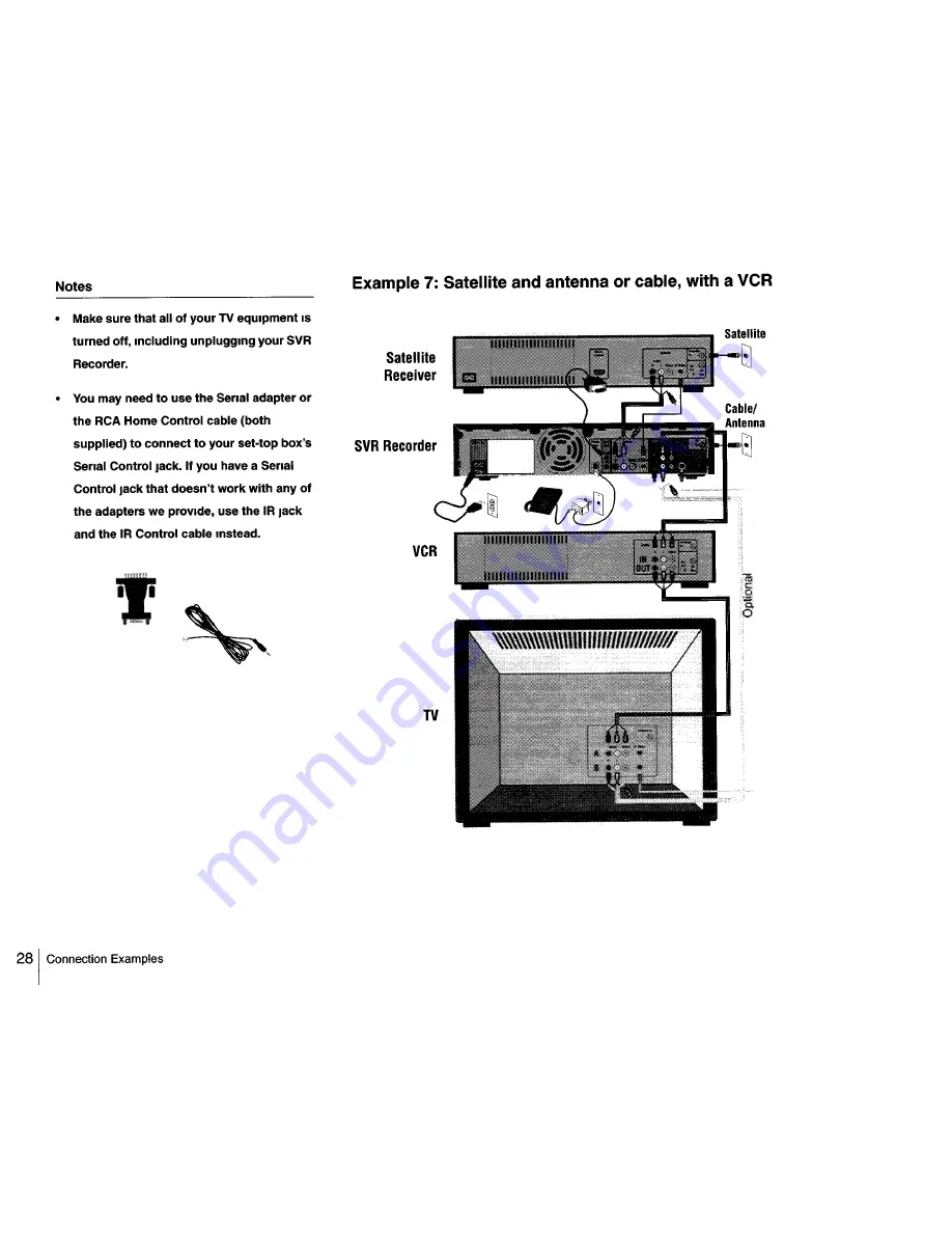 Sony SVR-2000 Setup Manual Download Page 28