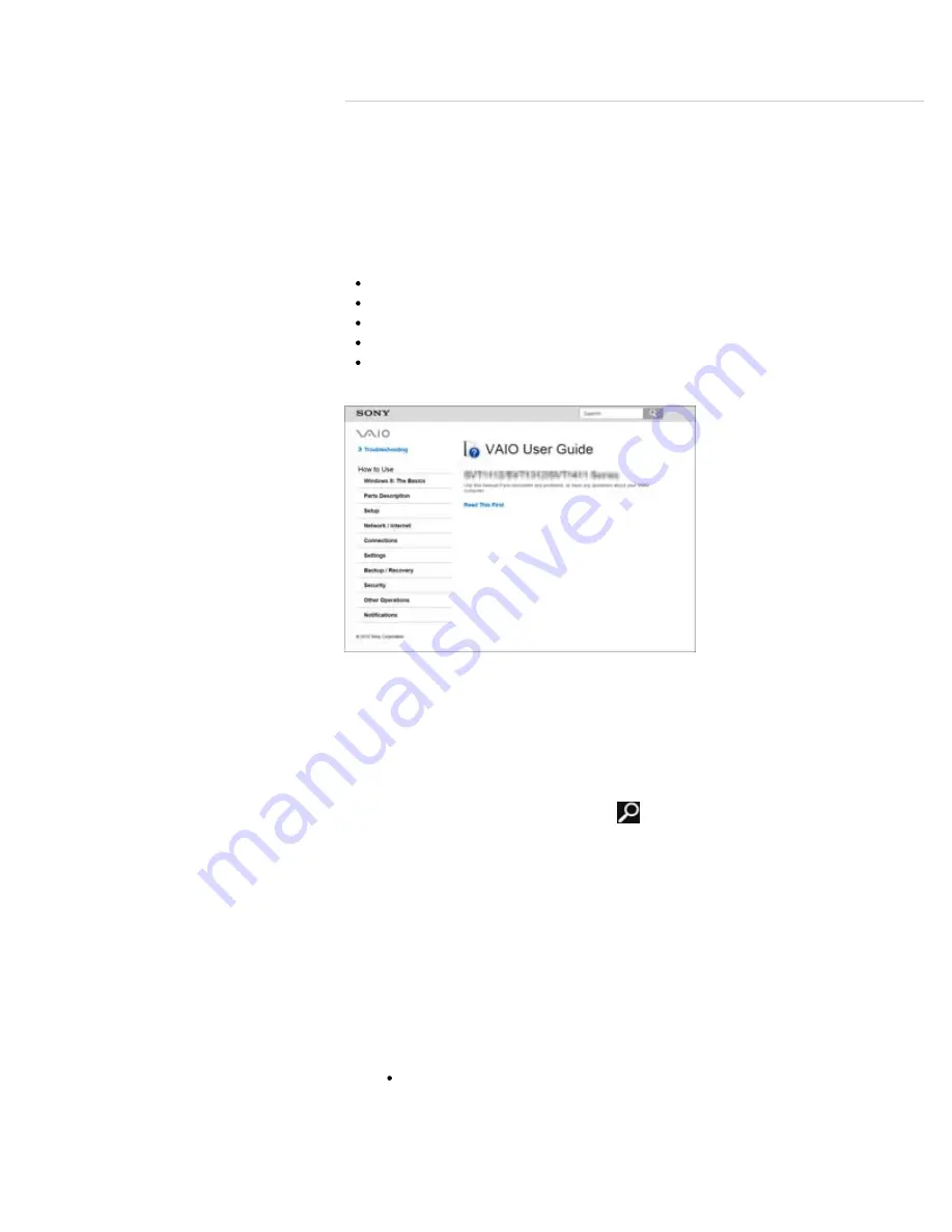 Sony SVS13122CXB VAIO User Manual Download Page 133