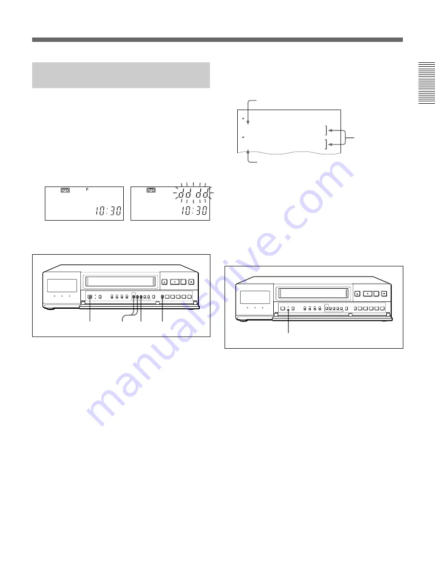 Sony SVT-168E Operating Instructions Manual Download Page 23