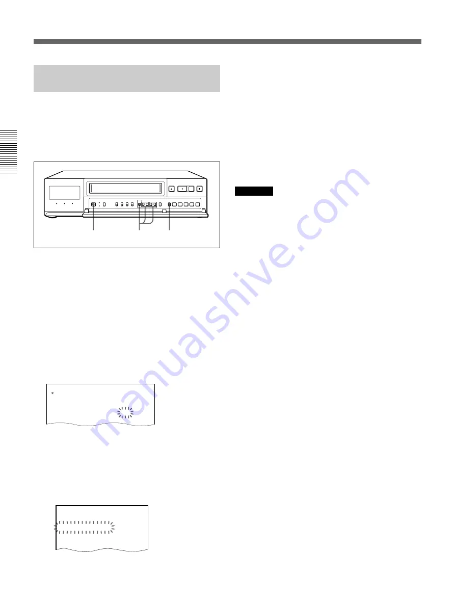 Sony SVT-40E Operating Instructions Manual Download Page 82