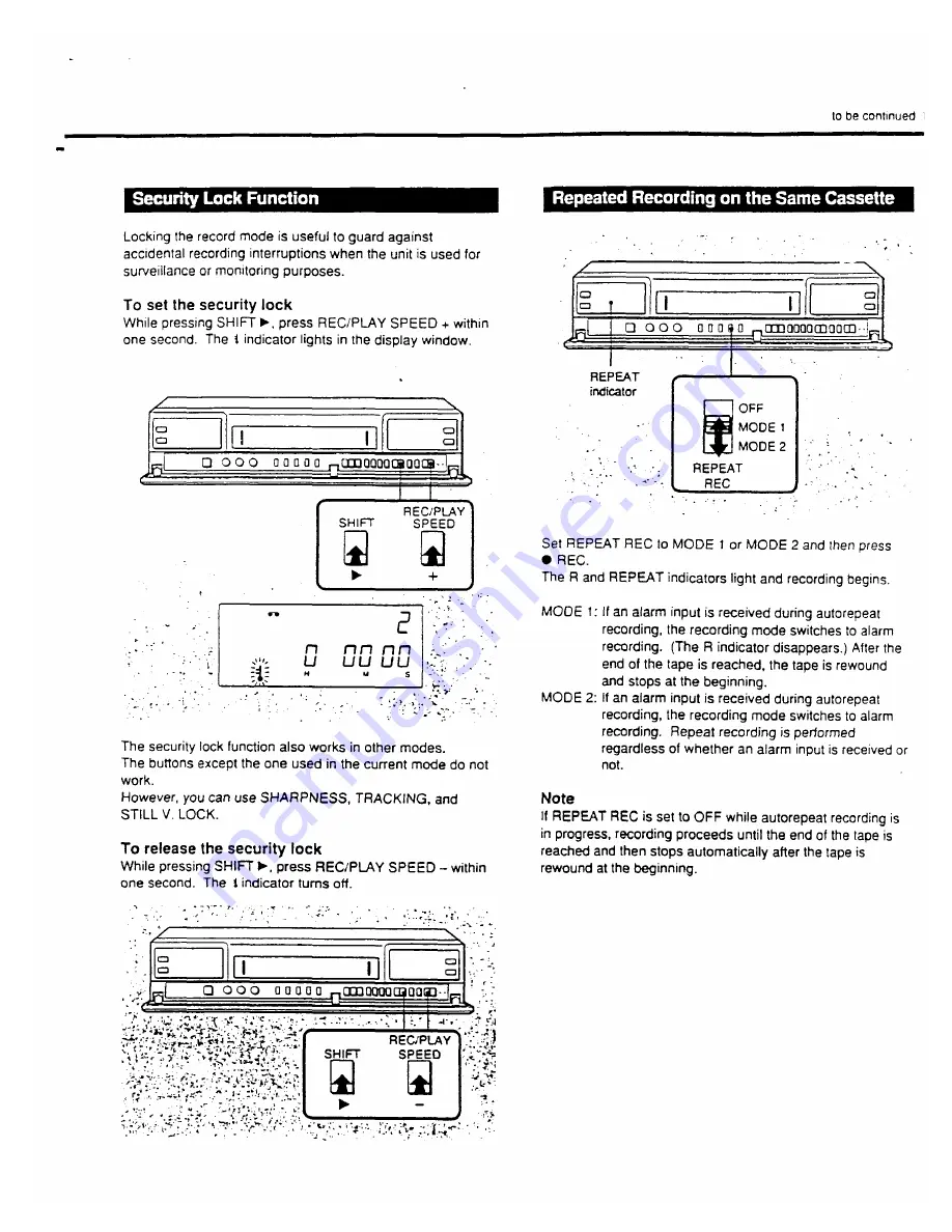 Sony SVT-5000 Operating Instructions Manual Download Page 13