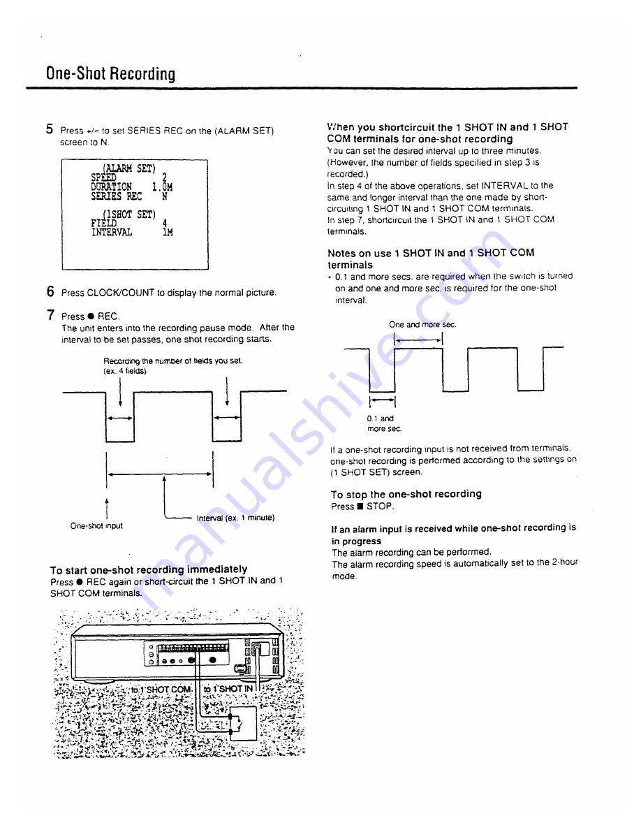 Sony SVT-5000 Operating Instructions Manual Download Page 26