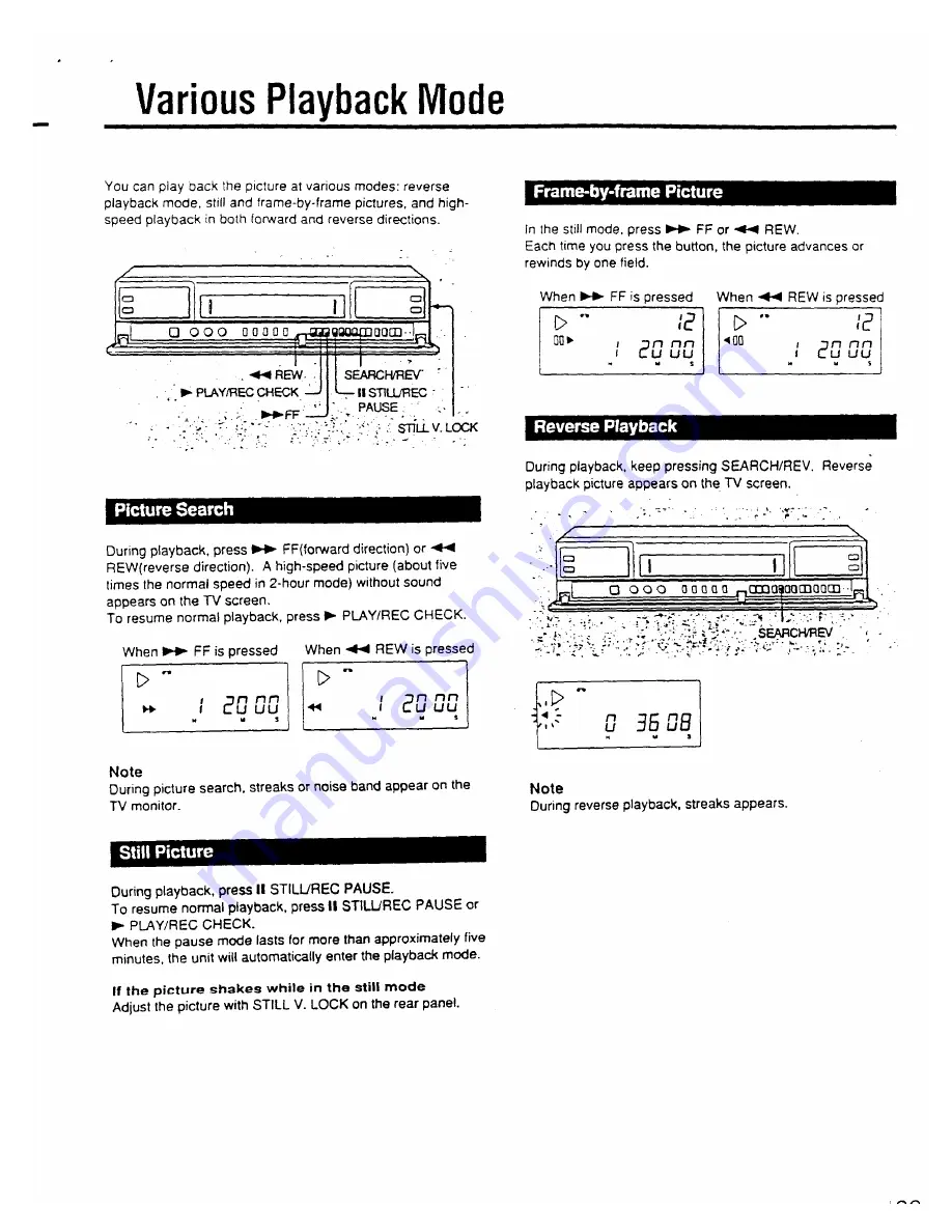 Sony SVT-5000 Operating Instructions Manual Download Page 29