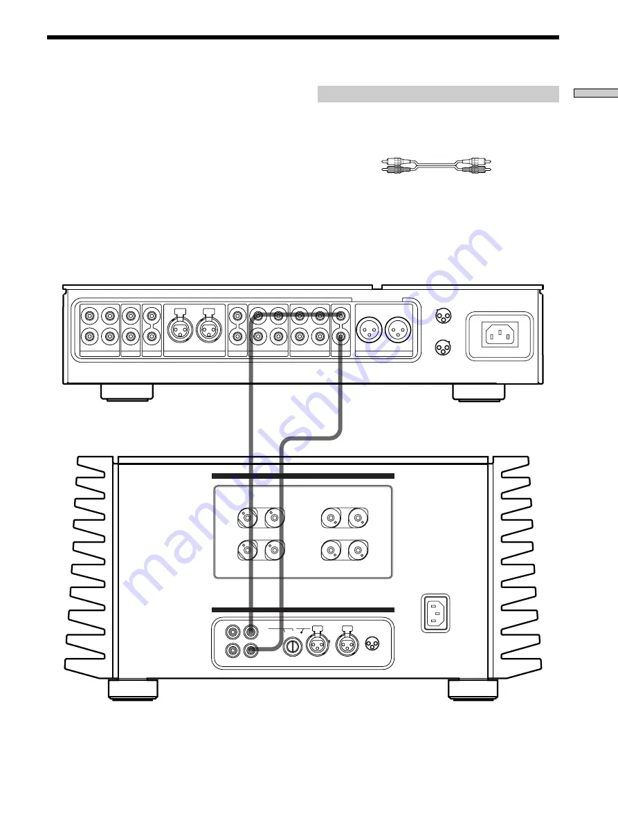 Sony TA-E1 Operating Instructions  (primary manual) Скачать руководство пользователя страница 5