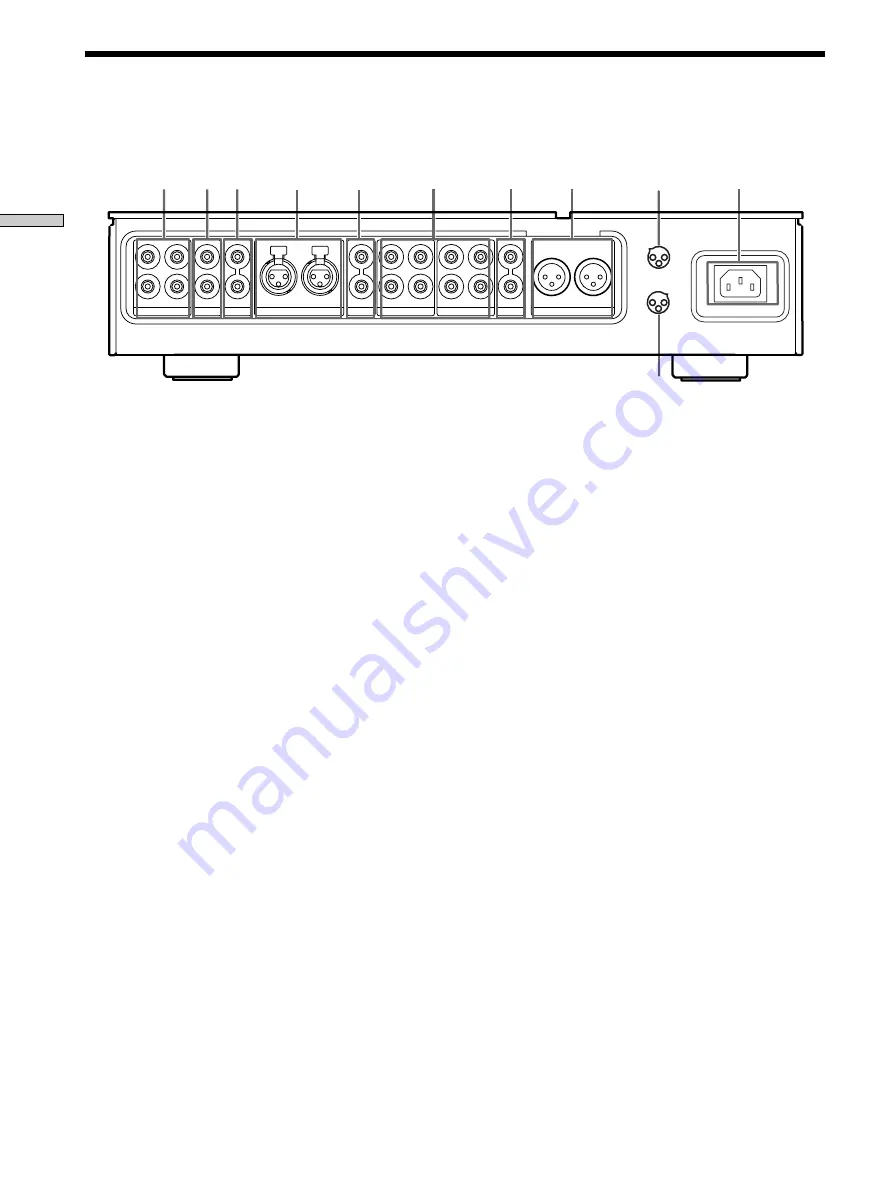 Sony TA-E1 Operating Instructions  (primary manual) Скачать руководство пользователя страница 26