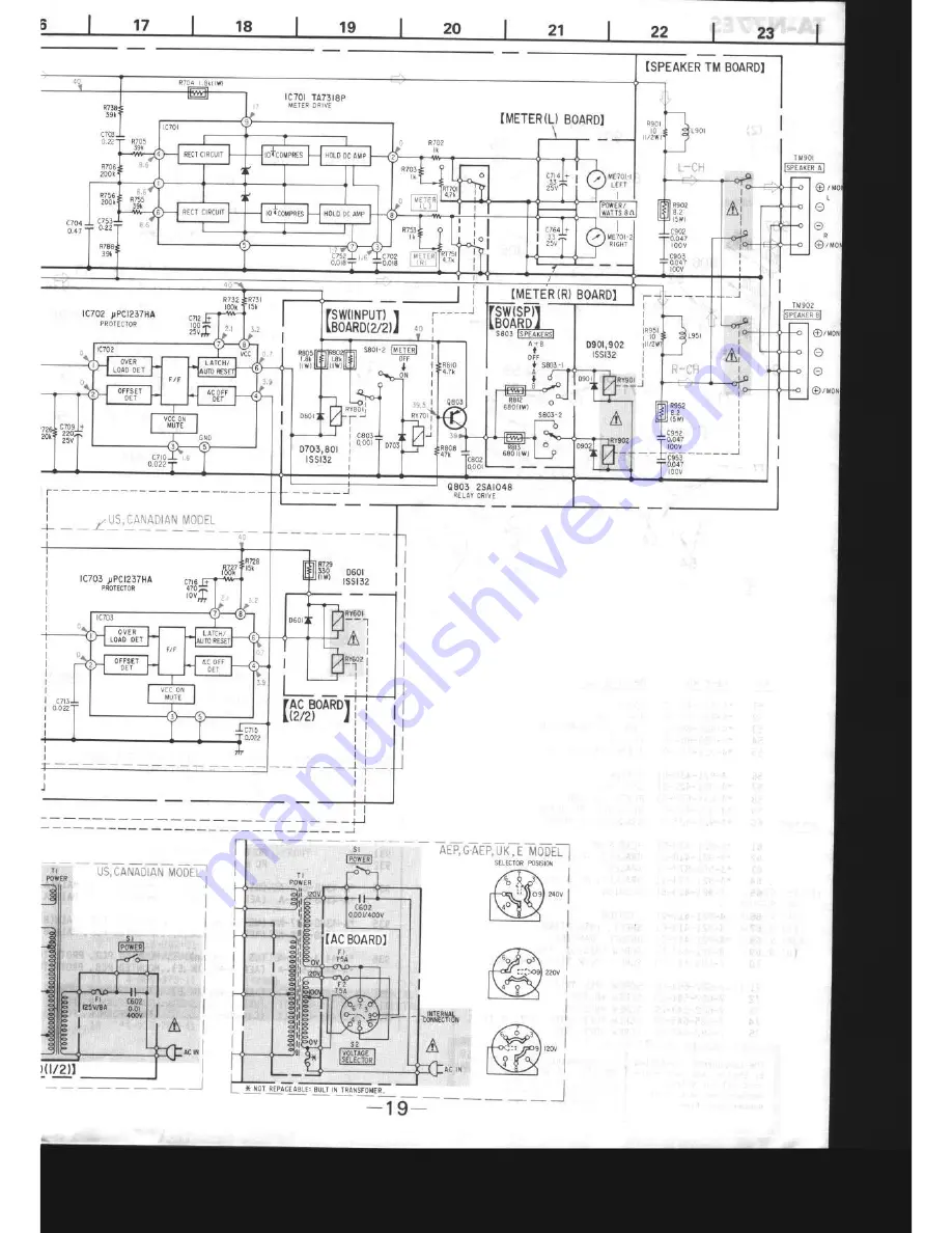 Sony TA-N77ES Скачать руководство пользователя страница 19