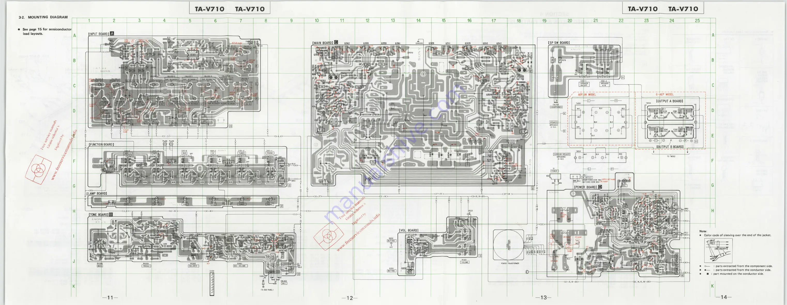 Sony TA-V710 Service Manual Download Page 6