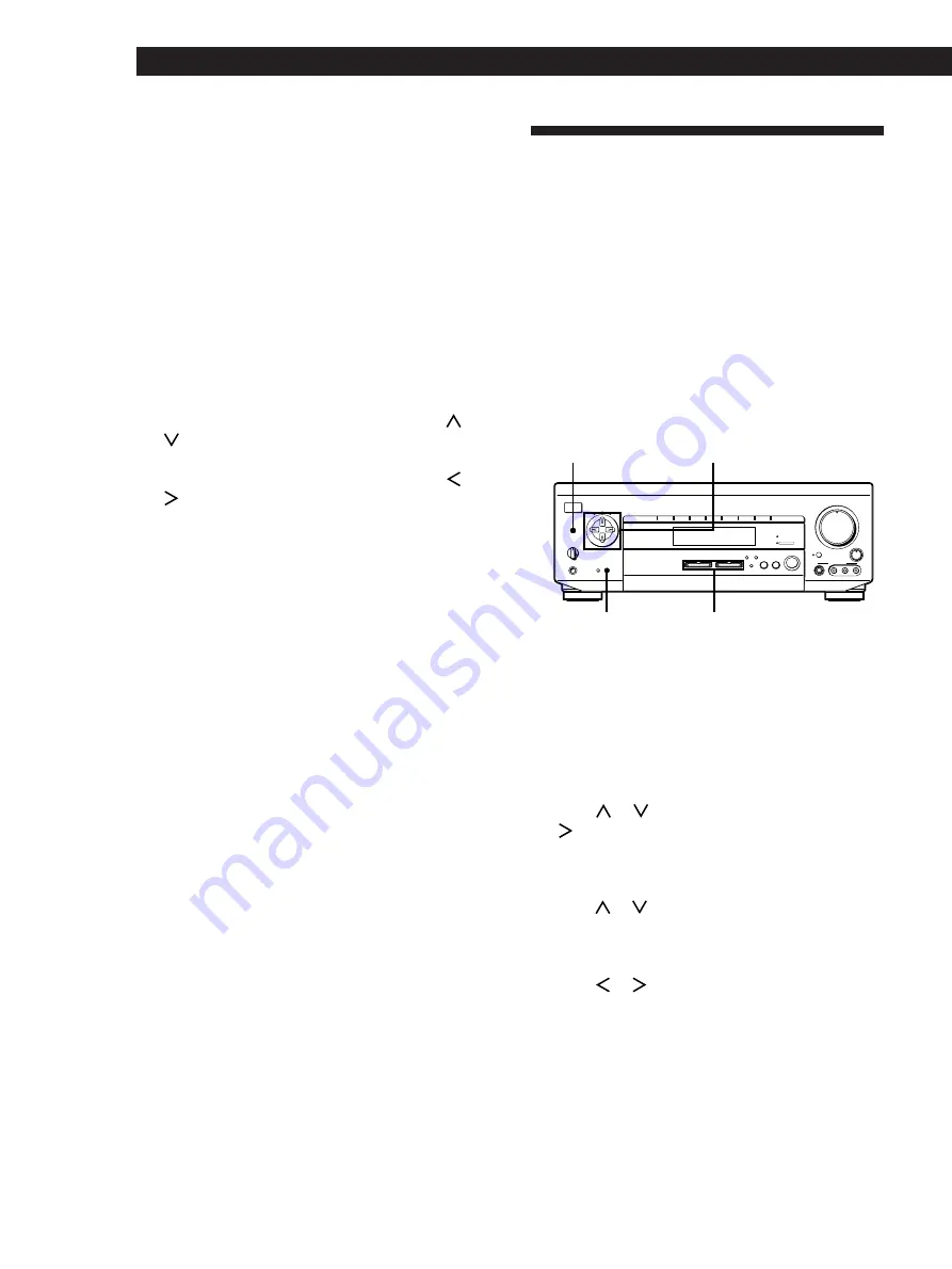 Sony TA-VE610 Operating Instructions Manual Download Page 12