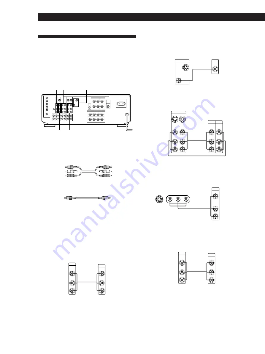 Sony TA-VE910 Operating Instructions Manual Download Page 8