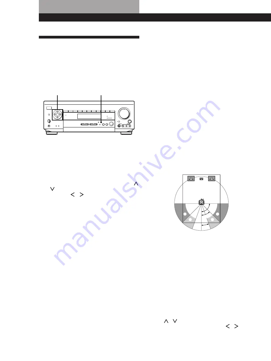 Sony TA-VE910 Operating Instructions Manual Download Page 50