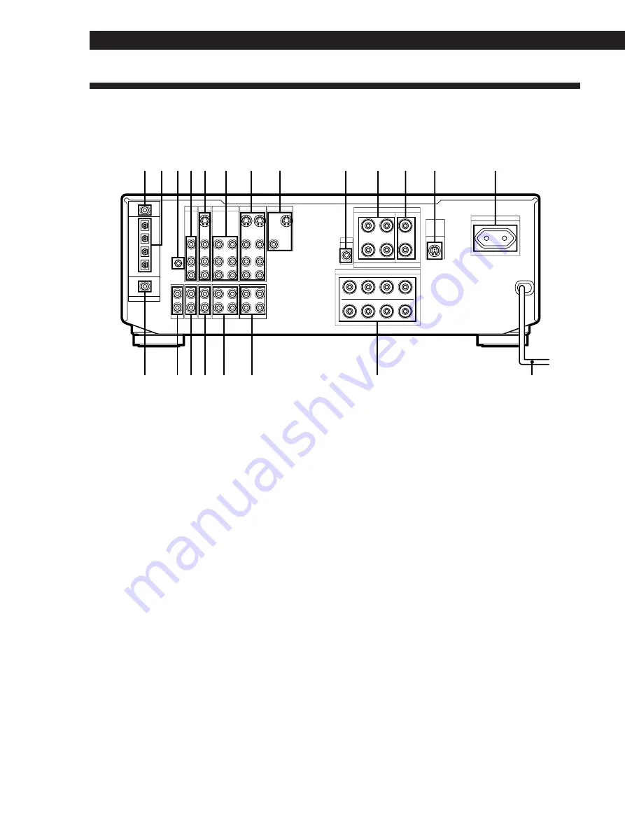 Sony TA-VE910 Operating Instructions Manual Download Page 88