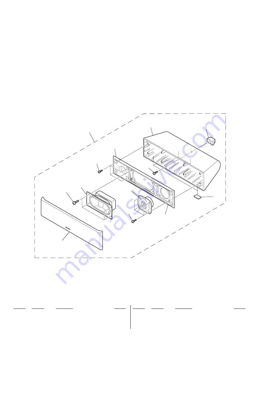 Sony TA-WR2 Service Manual Download Page 4