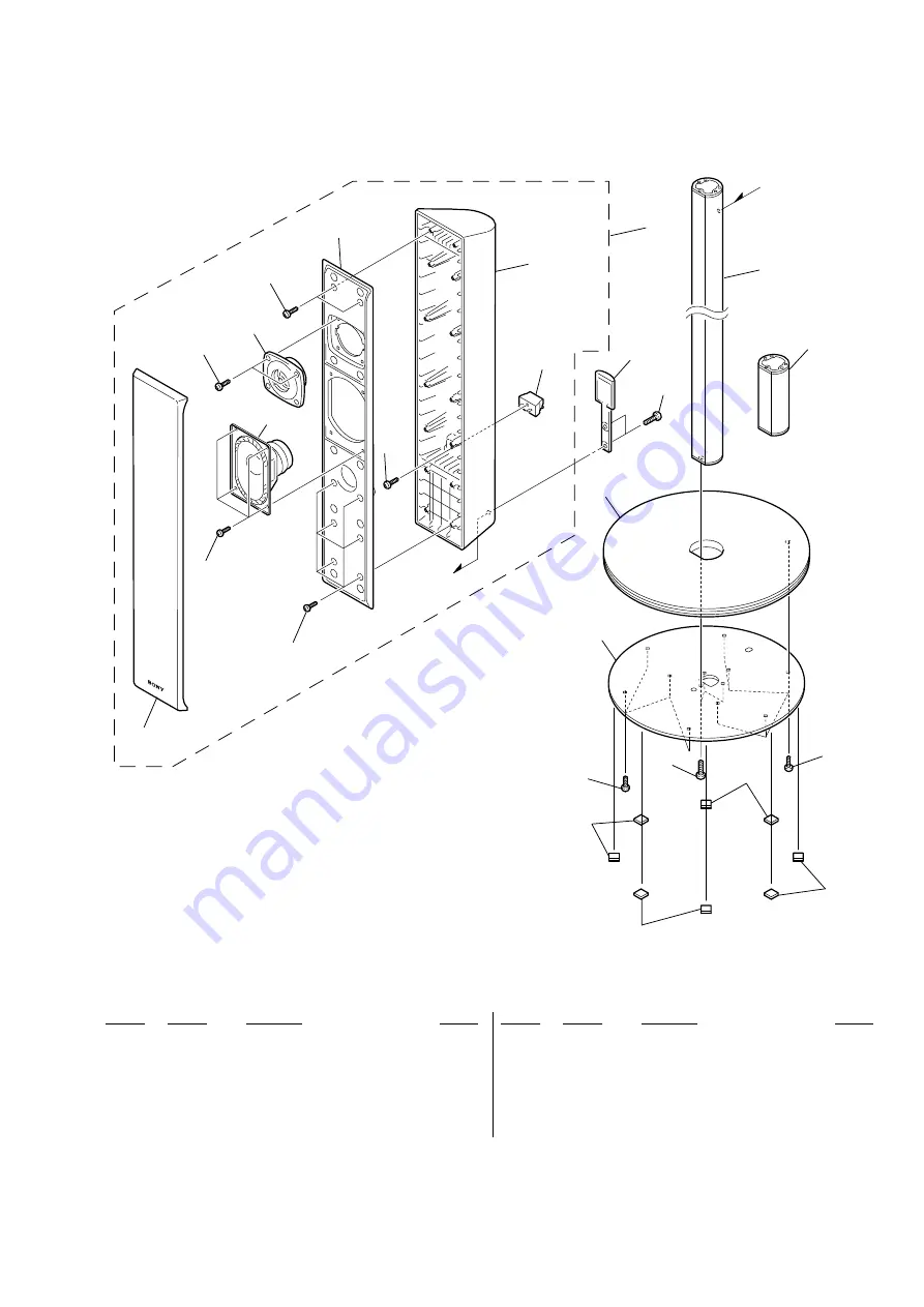 Sony TA-WR2 Service Manual Download Page 5