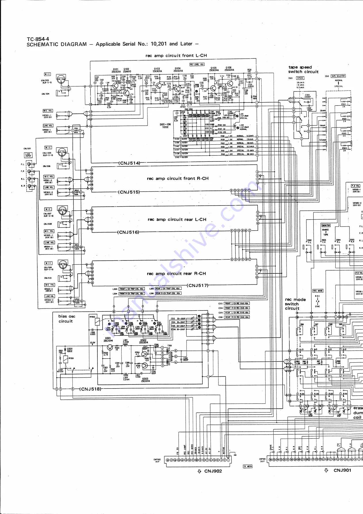 Sony TC-854-4 Скачать руководство пользователя страница 67