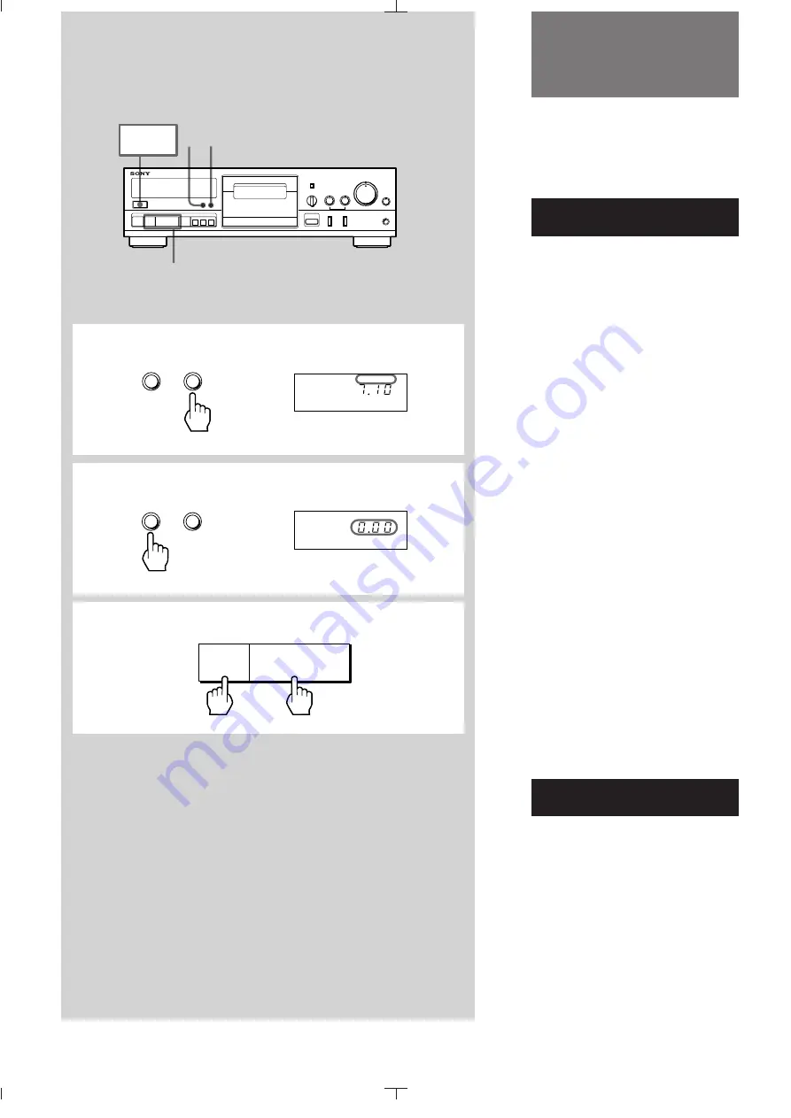 Sony TC-K615S Operating Instructions Manual Download Page 24