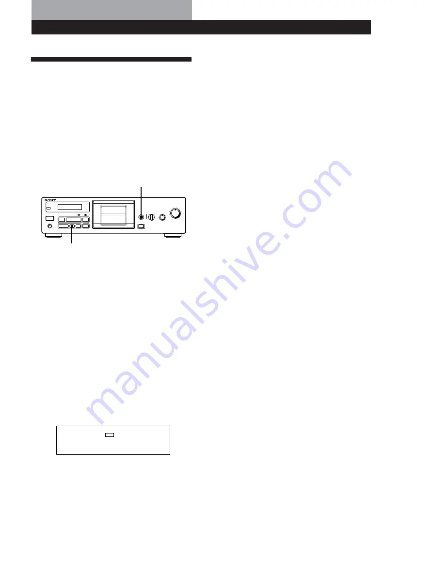 Sony TC-KB820S Скачать руководство пользователя страница 9