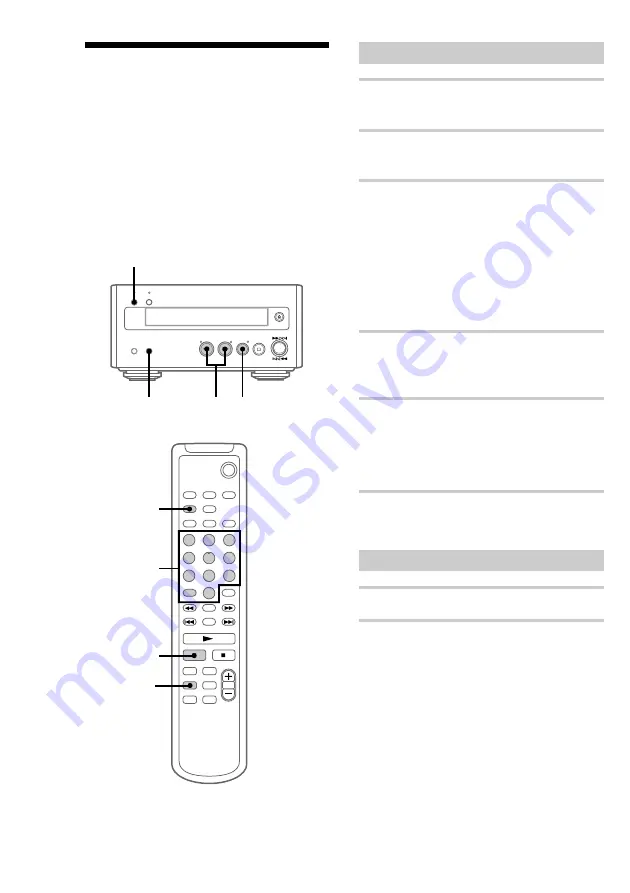 Sony TC-SP55 Operating Instructions Manual Download Page 10