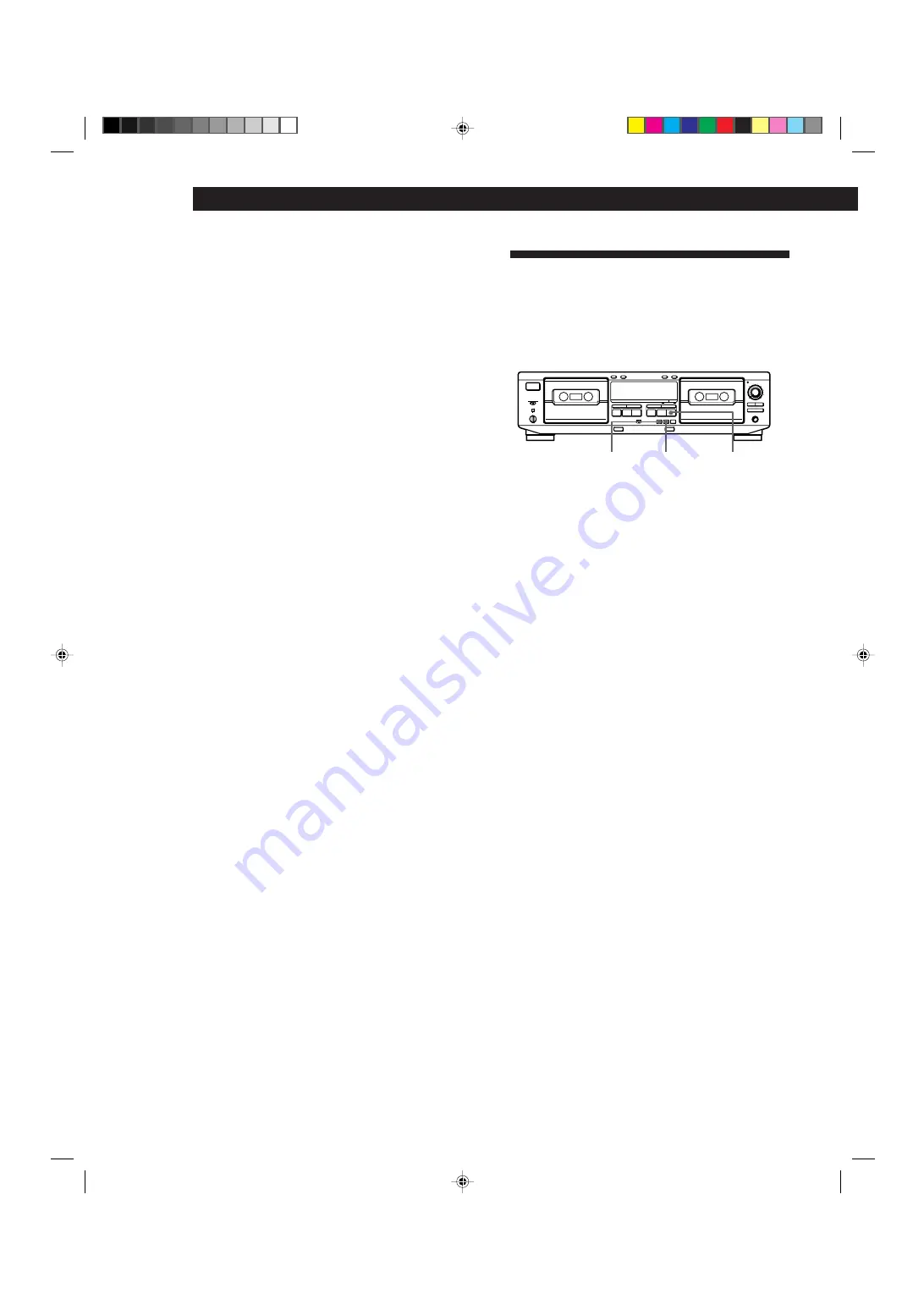 Sony TC-WE425 - Dual Auto Reverse Cassette Скачать руководство пользователя страница 10