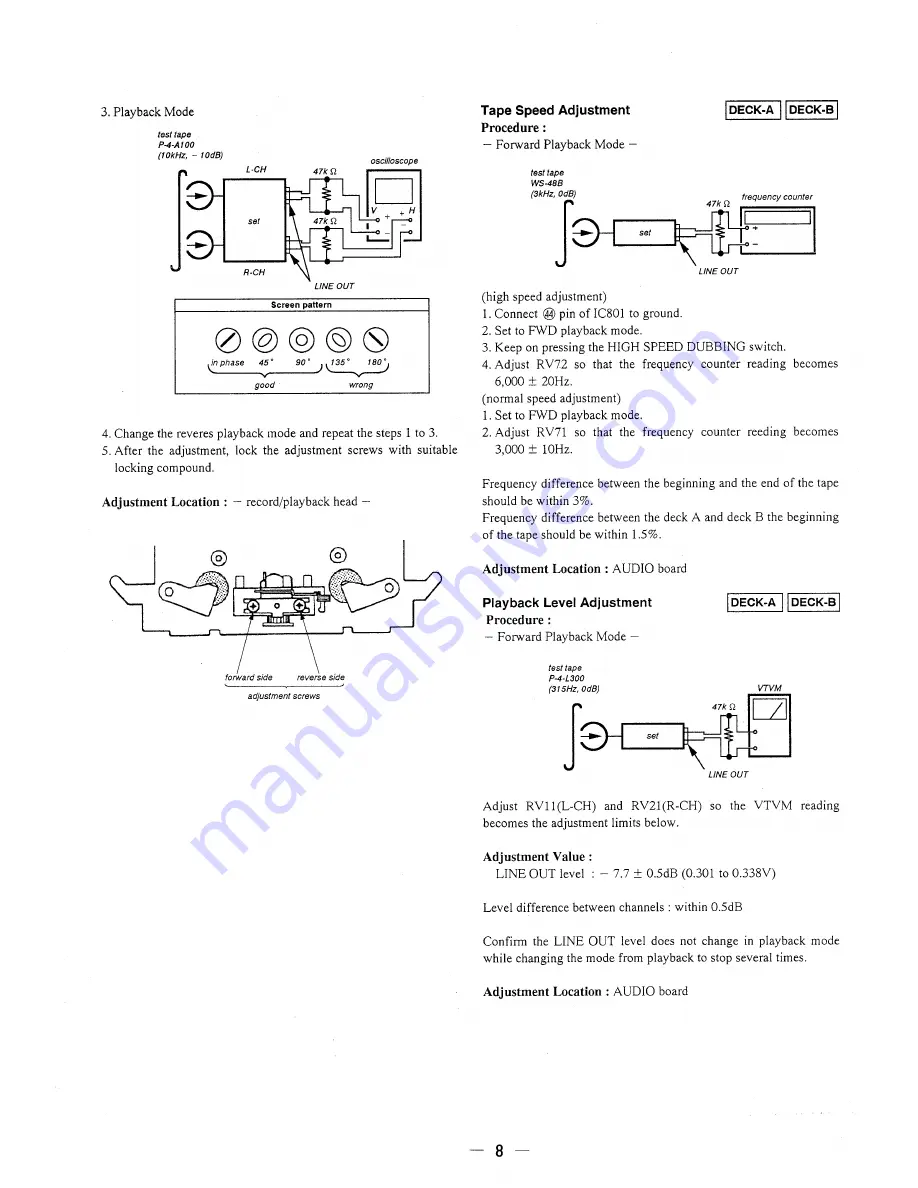 Sony TC-WR745S Service Manual Download Page 7