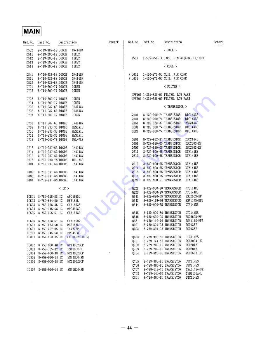 Sony TC-WR745S Скачать руководство пользователя страница 26