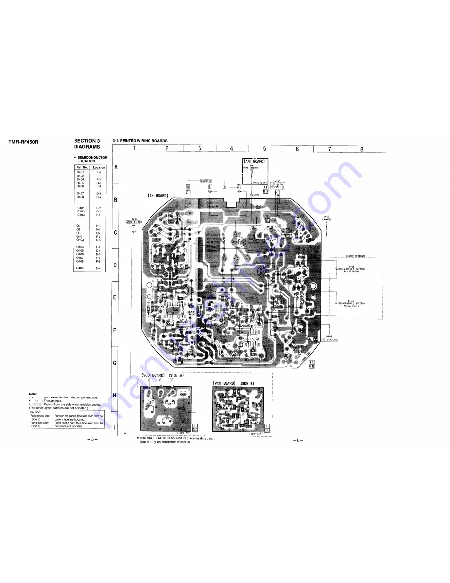 Sony TMR-RF450R Скачать руководство пользователя страница 5