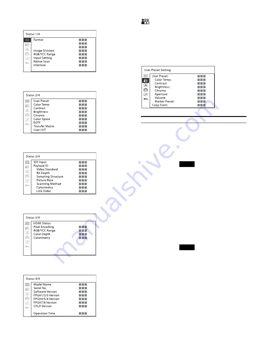 Sony TRIMASTER HX Operating Instructions Manual Download Page 19