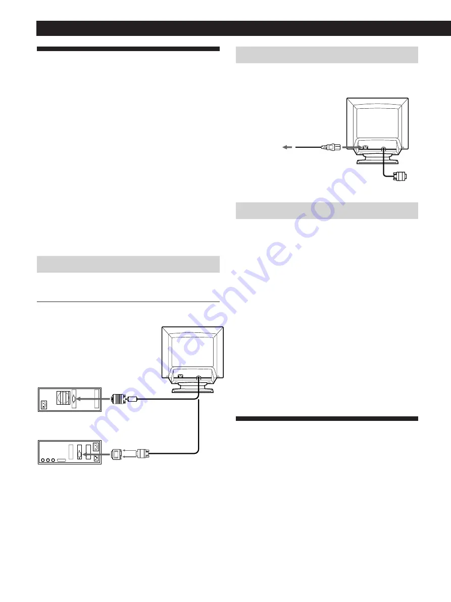 Sony Trinitron CPD-100GS Скачать руководство пользователя страница 42