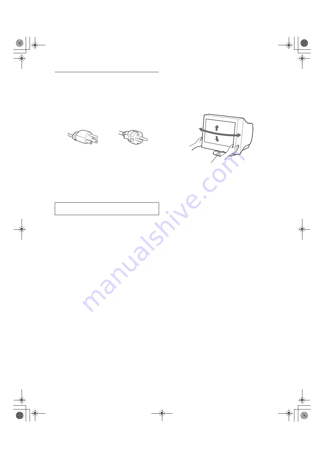 Sony Trinitron CPD-E210 Скачать руководство пользователя страница 4