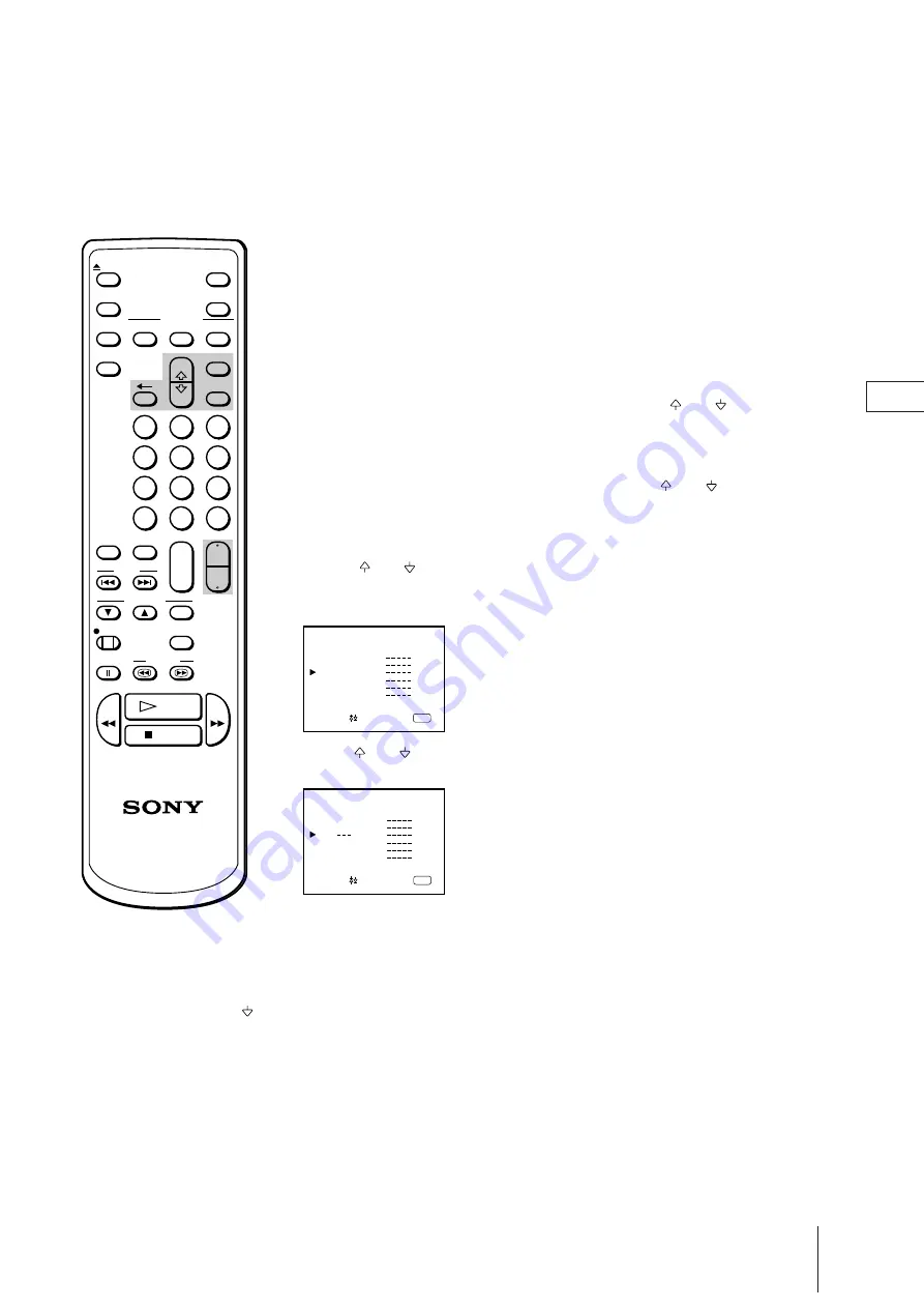 Sony Trinitron KV-14V1K Скачать руководство пользователя страница 9