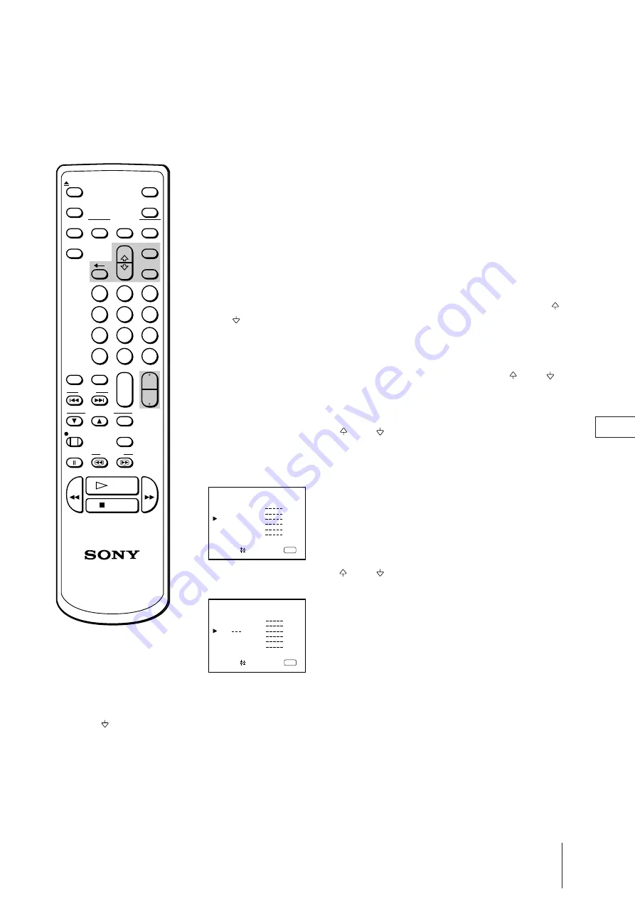 Sony Trinitron KV-14V1K Скачать руководство пользователя страница 83