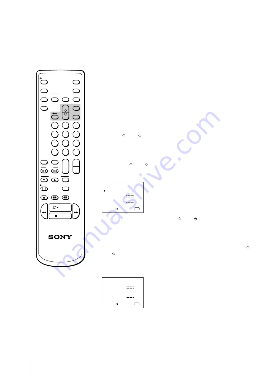 Sony Trinitron KV-14V1K Скачать руководство пользователя страница 84